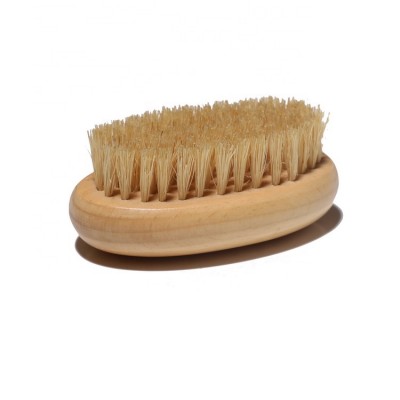 Natural Material Boar Bristle Bamboo Nail Brush Nail Cleaning Brush Bamboo Fingernail Hand brush