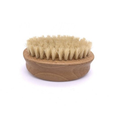 New Model 2019 custom high quality Beech wooden Boar Bristle nail cleaning brush