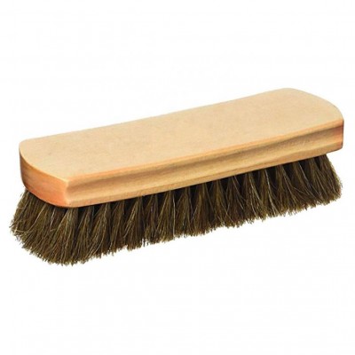 Natural Wooden Horsehair Professional Shoe Shine Polishing Brushes