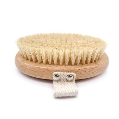 New design high quality Bamboo cleaning Body Sisal massage brush